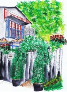 Watercolor of Goblin Market