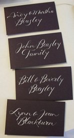 Envelope Place Cards